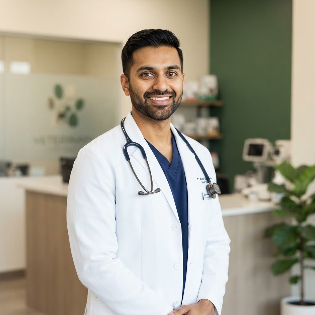 Dr. Umair Akram, CEO & Head Veterinarian at Animalia Pet Hospital